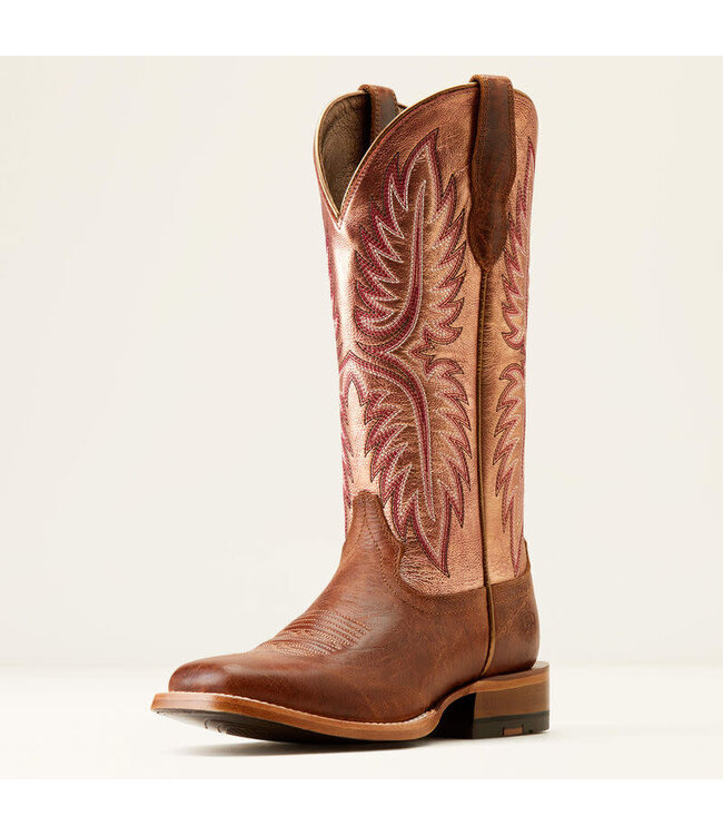 Ariat Bottes Western Frontier Calamity Jane Bite The Dust Brown