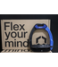 Flex-On Black Safe-On with Royal Blue Branch