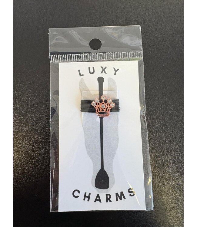 Luxy Charms Breloque pour Cravache Couronne