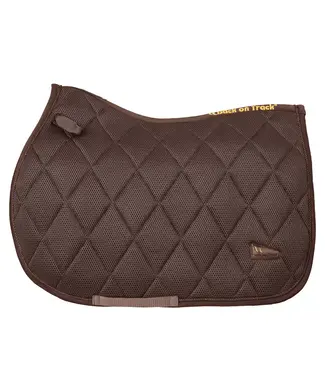 Back On Track Brown AirFlow Saddle Pad