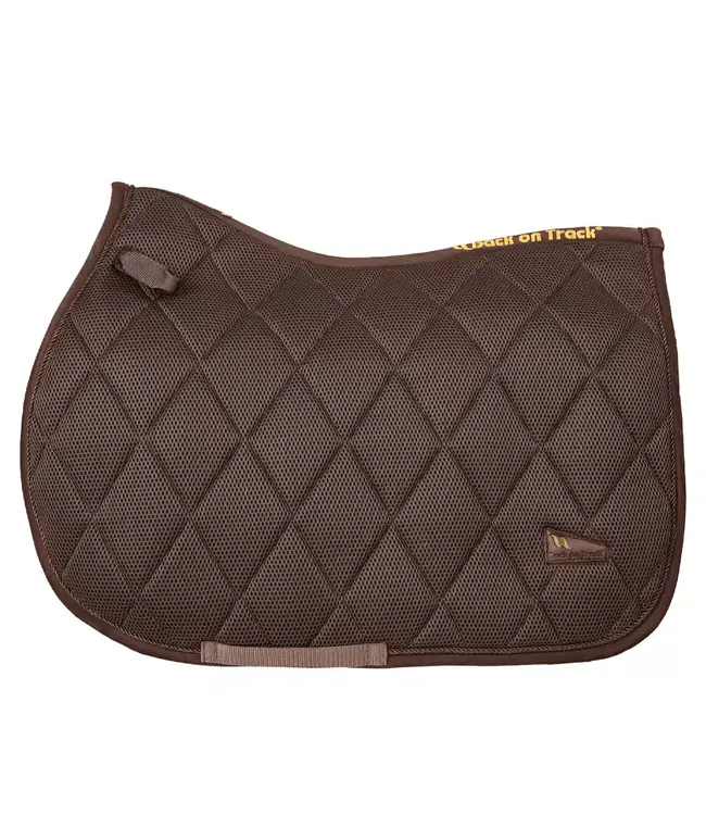 Back On Track Brown AirFlow Saddle Pad