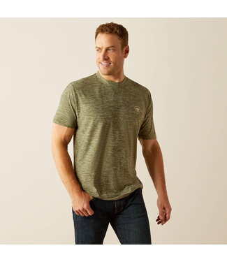 Ariat T-Shirt Tree Bark Camo Charger Dark Olive