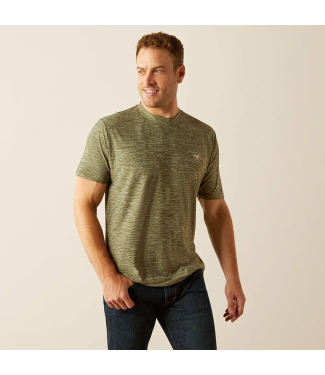 Ariat T-Shirt Tree Bark Camo Charger Dark Olive
