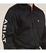 Ariat Chemise Team Logo Twill Classic Fit Noir