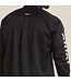 Ariat Chemise Team Logo Twill Classic Fit Noir