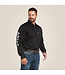 Ariat Chemise Team Logo Twill Classic Fit Noir