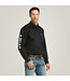Ariat Chemise Western Team Logo Twill Fitted Noir