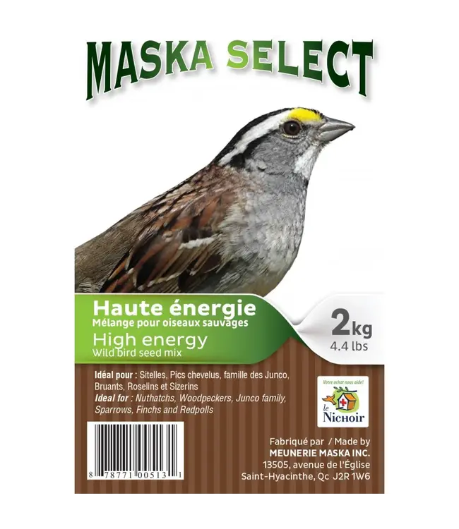 Maska Select MS Mélange pour Oiseaux Haute Énergie