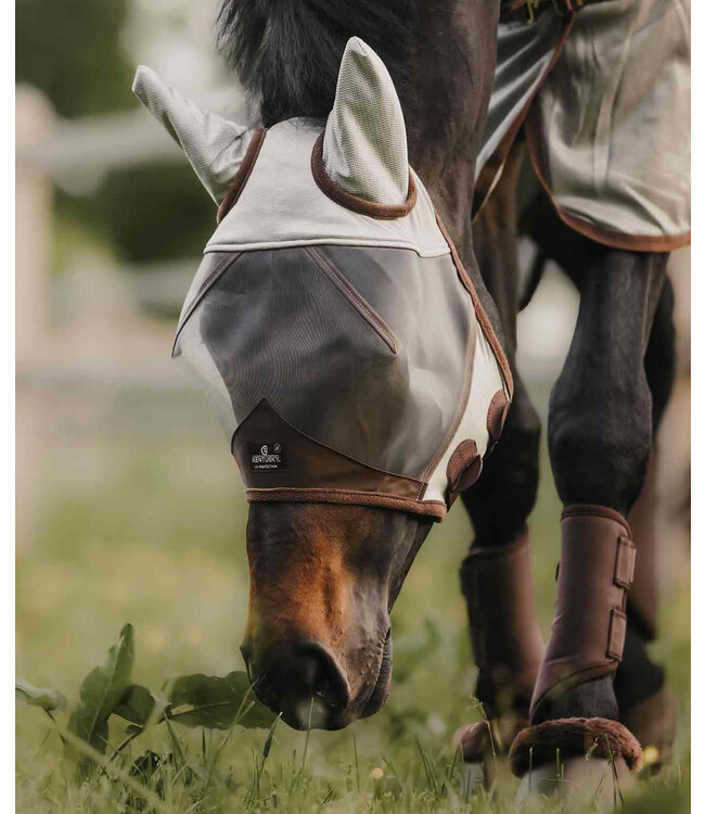 Kentucky Horsewear Masque à mouche Classic avec oreilles