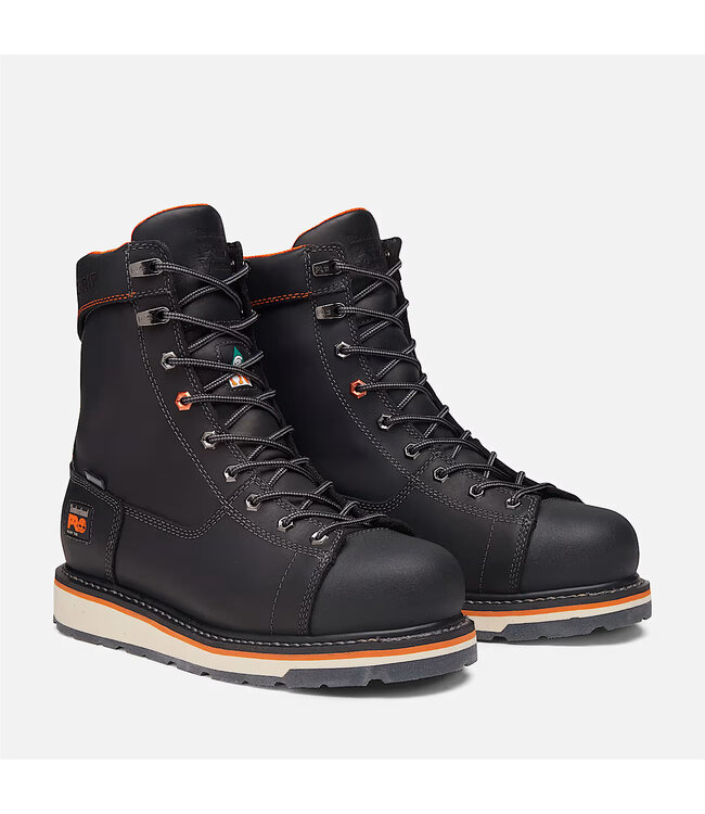 Timberland Bottes de Travail GridWorks 8'' CSA Alloy Toe Noir