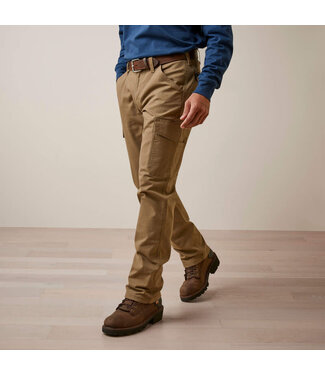 Ariat Rebar M4 Relaxed Made Tough Cargo Field Khaki Pants