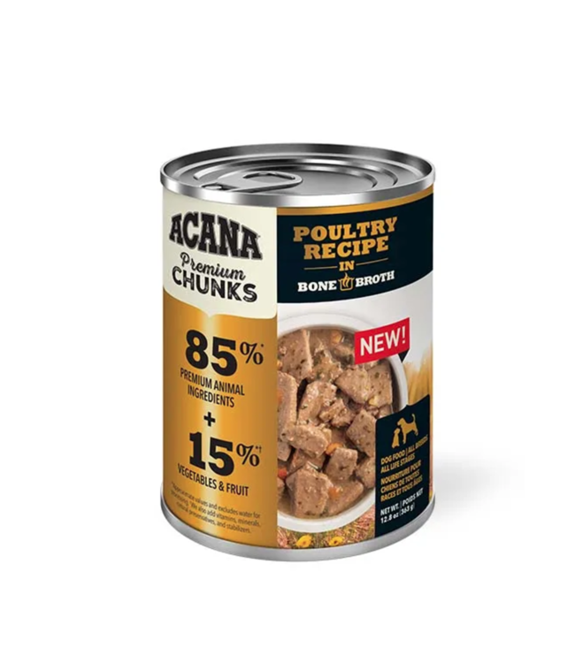 Acana Premium Chunks Chicken Recipe in Bone Broth
