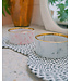 Dexypaws Marble Dog Bowl with Gold Accent