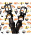 ManeJane Spur straps with Foodie charm