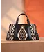 Wrangler Aztec Knitted Trolley Sleeve Black Duffle Bag