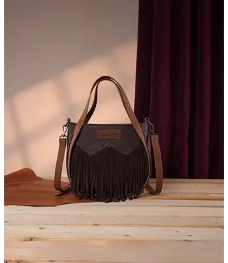 Wrangler Fringe Western Coffee Tote Bag
