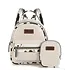 Wrangler Tan CowPrint Mini BackPack w/ Coin Pouch