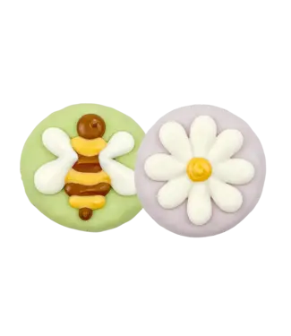 Bosco & Roxy's Buzzin Around the Flowers Handmade Spring Cookies