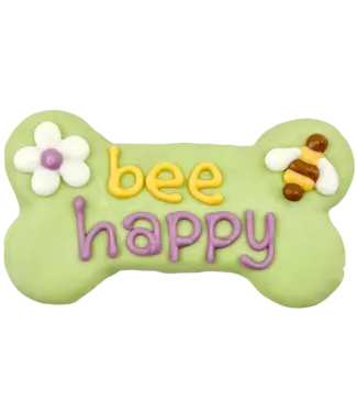 Bosco & Roxy's Bee Happy 6'' Bone Spring Homemade Spring Cookies