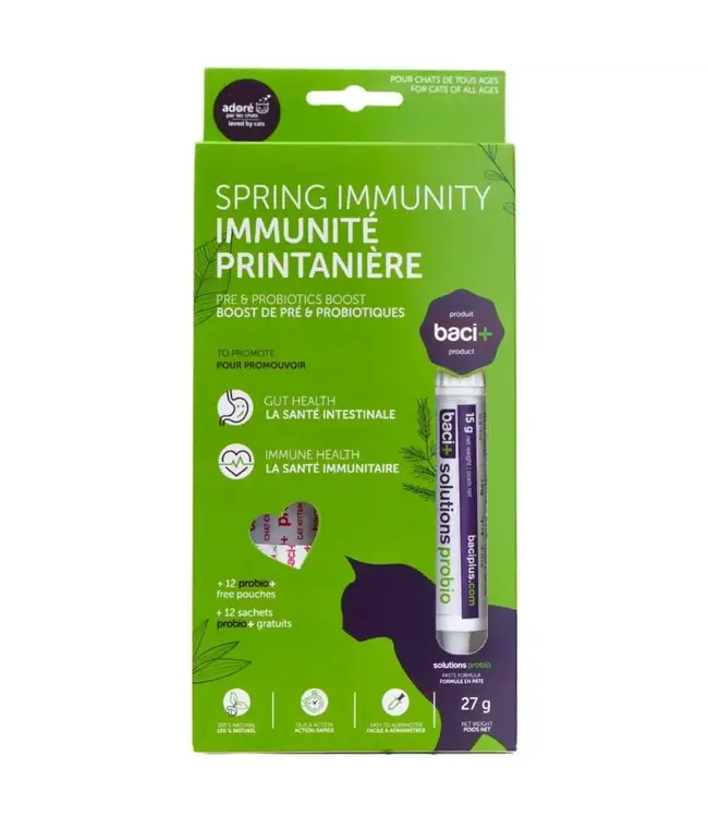 Baci+ Boost Pre & Probiotic Spring Immunity Kit for Cats