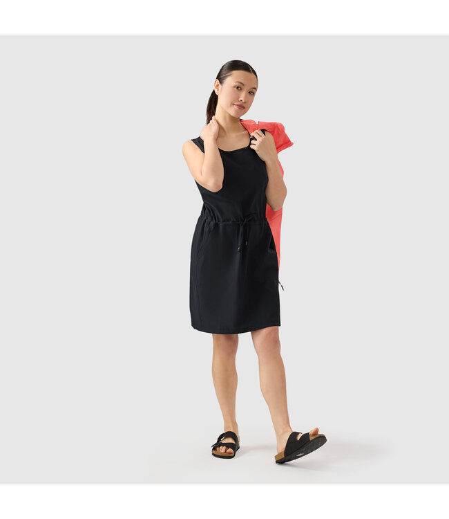 Chlorophylle Azimuth Stretch Sleeveless Black Dress