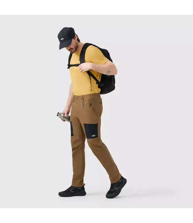 Chlorophylle Pantalon Treck de Randonnée Brun Sepia