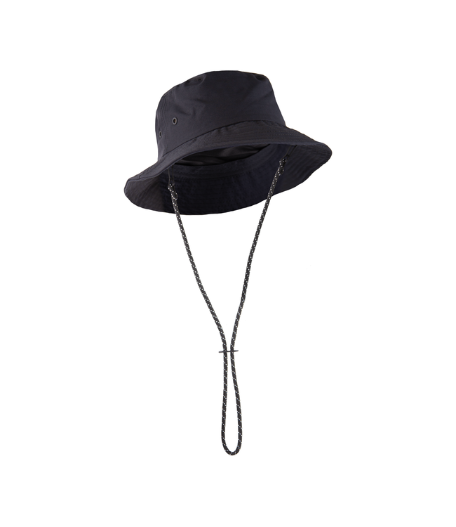 Chlorophylle Chapeau Unisexe Trek Adventure Noir Pur
