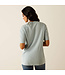 Ariat T-Shirt Wild West Stamp Bleached Blue