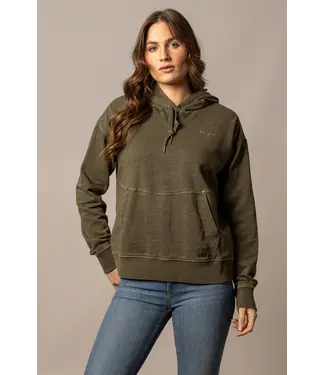 Kimes Ranch Hoodie Western à Capuchon Tess Green Pine