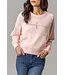 Kimes Ranch Gracie Cropped Pink Crewneck