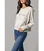 Kimes Ranch Crewneck Gracie Cropped Light Grey