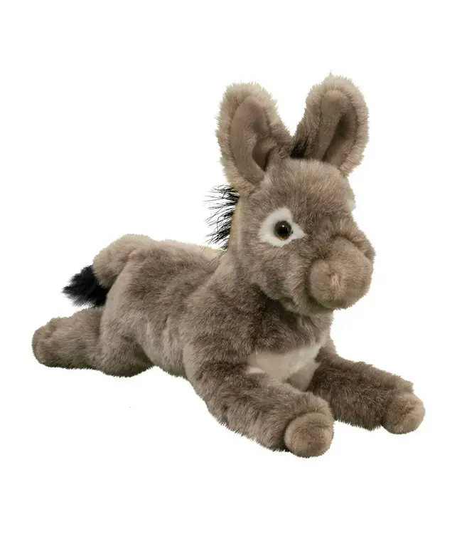 Douglas Cuddle Toys Rupert the Shaggy-Coated DLux Donkey
