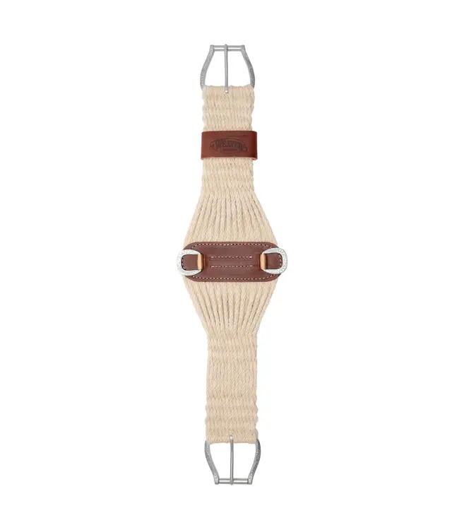 Weaver 100% Mohair Western Cinch w/ J.W. Hardware