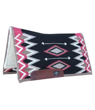 Professional's Choice Tapis de Selle Western Jalepeno Noir