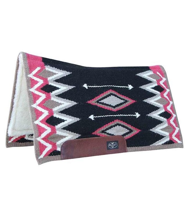 Professional's Choice Tapis de Selle Western Jalepeno Noir