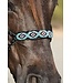 Professional's Choice Licou Beaded Cowboy en Corde avec Laisse 10'