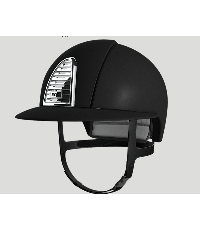KEP Helmet Cromo 2.0 Textile Black with Mirror grid