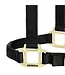 Weaver Original Adjustable Black Chin & Throat Snap 1'' Halter