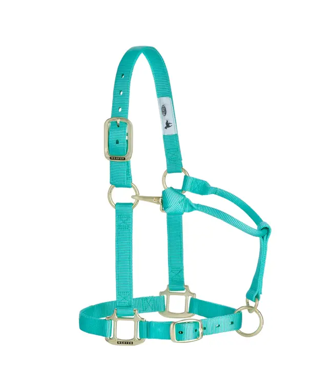 Weaver Original Adjustable Mint Chin & Throat Snap 1'' Halter
