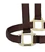 Weaver Original Adjustable Chocolate Chin & Throat Snap 1'' Halter