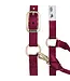 Weaver Original Adjustable Burgundy Chin & Throat Snap 1'' Halter