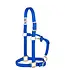 Weaver Licou en Nylon 1'' Ajustable Bleu Royal