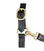 Weaver Oiled Black Leather 1'' Track Halter