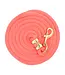 Weaver Poly Lead Diva Pink Rope with Brass Snap
