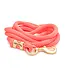 Weaver Poly Lead Diva Pink Rope with Brass Snap