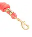 Weaver Laisse Value Rope en Brass Diva Pink