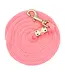 Weaver Poly Lead Diva Pink Rope with Brass Snap