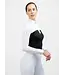 Maximilian Equestrian Era Long Sleeve Show Shirt Black and White