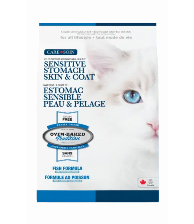 Oven-Baked Tradition Sensitive Stomach, Skin & Coat Care Food for All Life Stages Cats