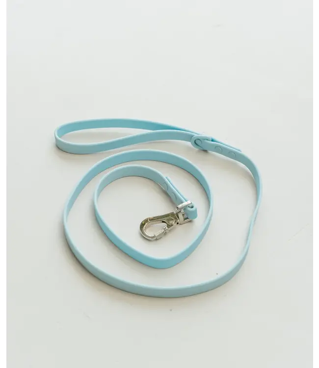 Dexypaws Laisse Imperméable en Biothane Sky Blue